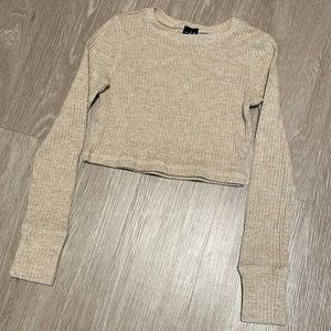 Urban Outfitters Out From Under Crop Long Sleeve